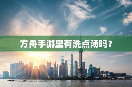 方舟手游里有洗点汤吗？