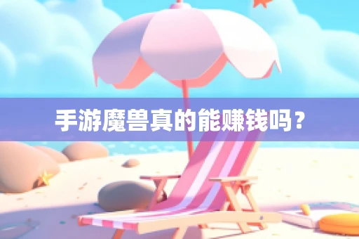 手游魔兽真的能赚钱吗？