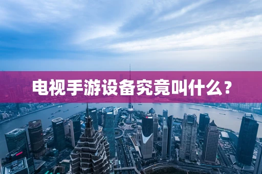 电视手游设备究竟叫什么？