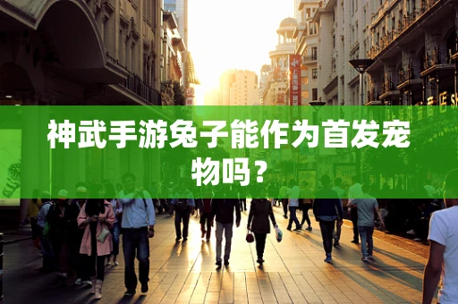 神武手游兔子能作为首发宠物吗？