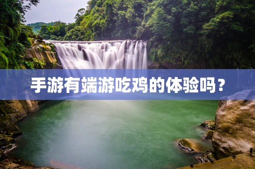 手游有端游吃鸡的体验吗？