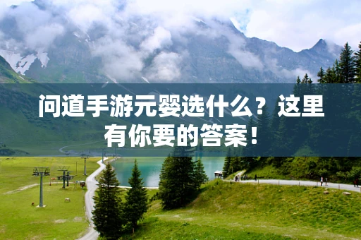 问道手游元婴选什么？这里有你要的答案！