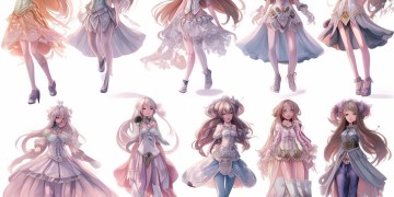 哪些手游里的女人物漂亮呢？