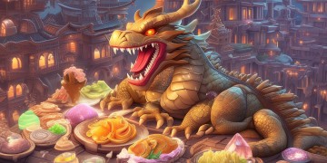 方舟手游版龙都吃什么呢？