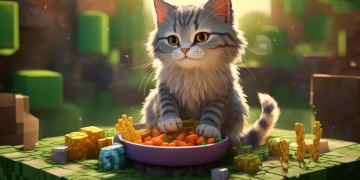 我的世界手游里猫吃什么呢？